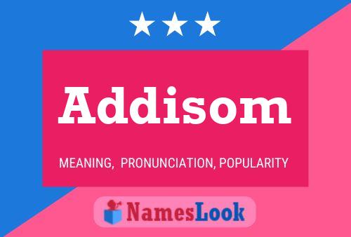 Addisom Name Poster