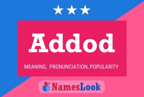 Addod Name Poster