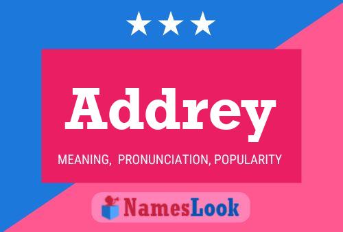 Addrey Name Poster