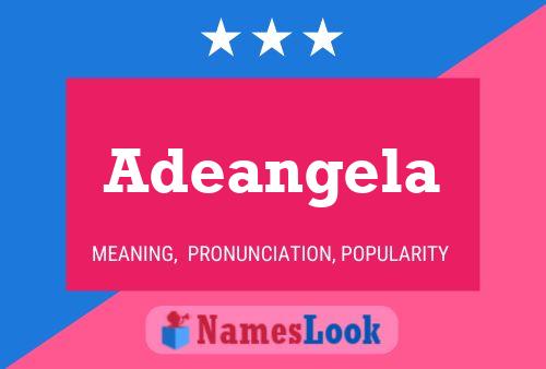 Adeangela Name Poster