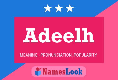 Adeelh Name Poster