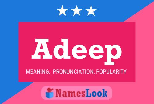 Adeep Name Poster