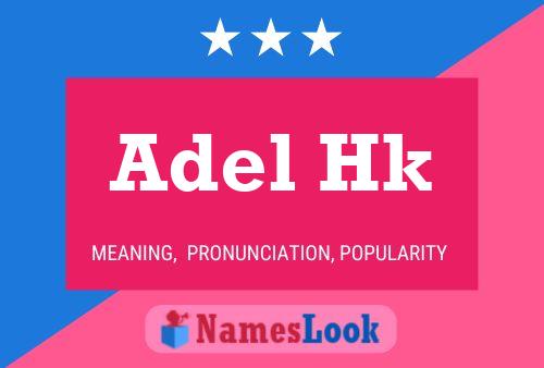 Adel Hk Name Poster