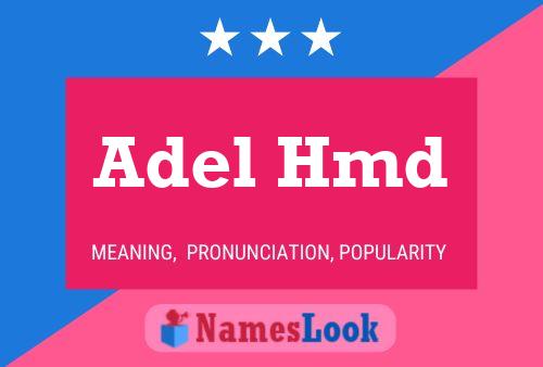 Adel Hmd Name Poster