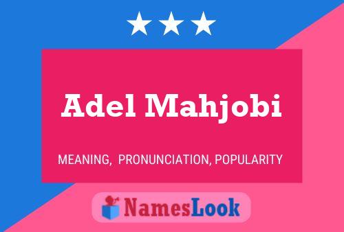 Adel Mahjobi Name Poster