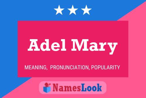 Adel Mary Name Poster