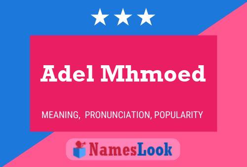 Adel Mhmoed Name Poster