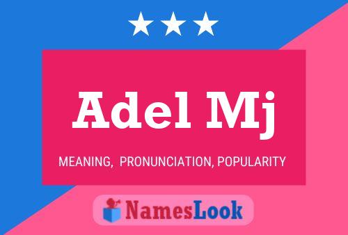 Adel Mj Name Poster