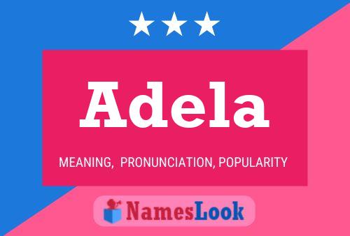 Adela Name Poster