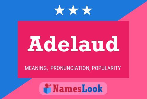 Adelaud Name Poster