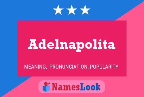 Adelnapolita Name Poster