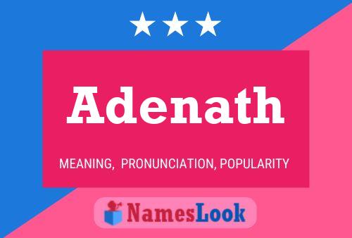 Adenath Name Poster