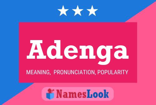 Adenga Name Poster