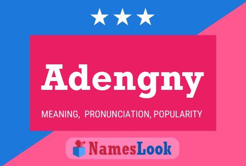 Adengny Name Poster