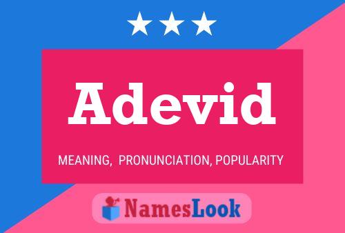 Adevid Name Poster