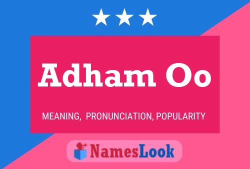 Adham Oo Name Poster