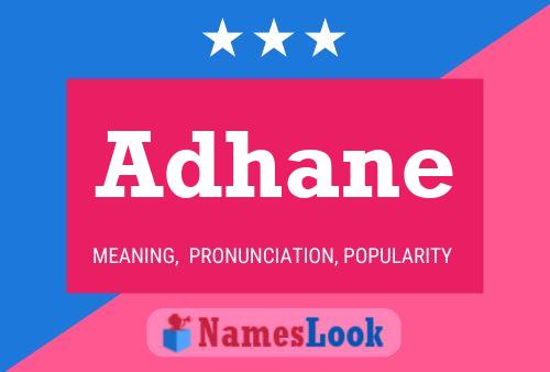 Adhane Name Poster