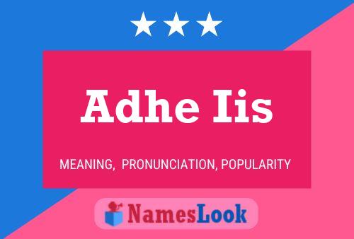 Adhe Iis Name Poster