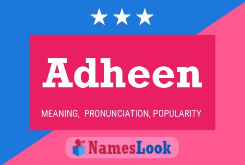 Adheen Name Poster