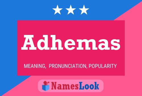 Adhemas Name Poster