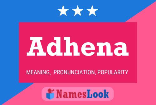 Adhena Name Poster