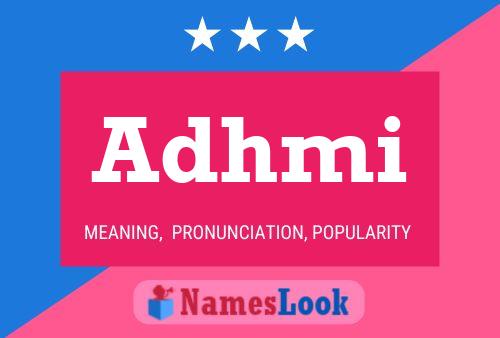 Adhmi Name Poster