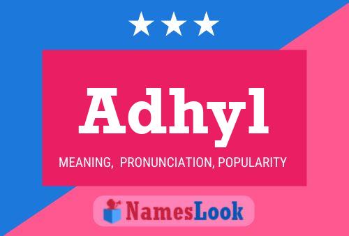 Adhyl Name Poster