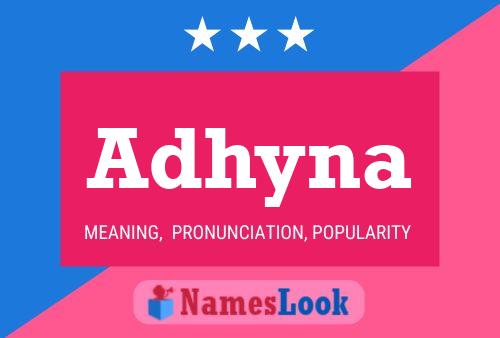 Adhyna Name Poster