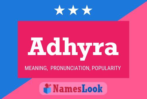 Adhyra Name Poster