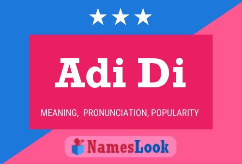 Adi Di Name Poster