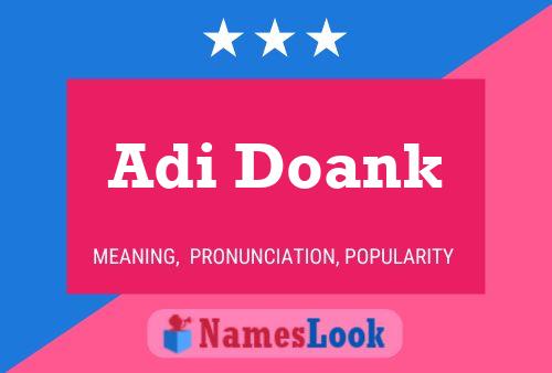 Adi Doank Name Poster