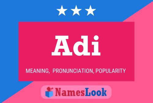 Adi Name Poster