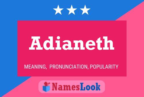 Adianeth Name Poster