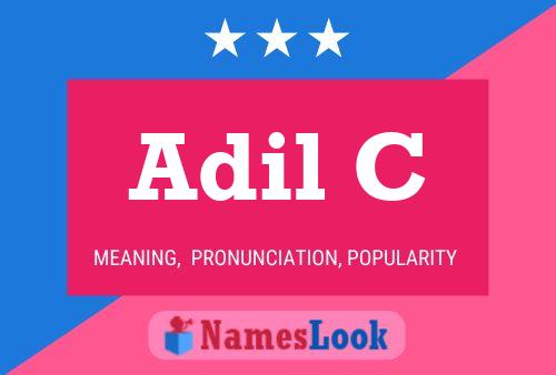 Adil C Name Poster