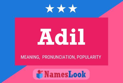 Adil Name Poster