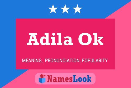 Adila Ok Name Poster