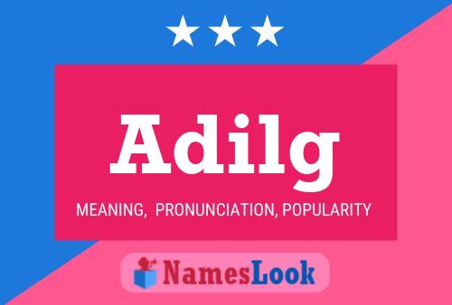 Adilg Name Poster