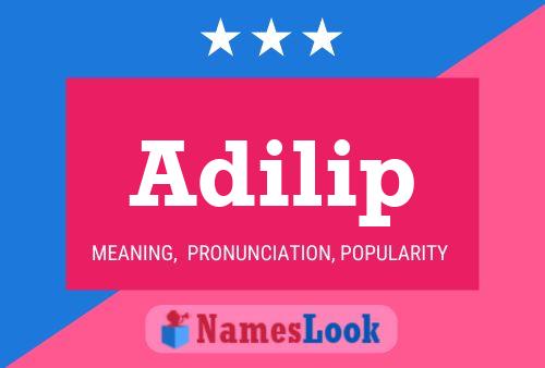 Adilip Name Poster