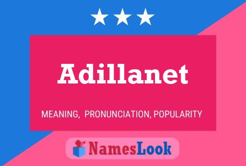 Adillanet Name Poster