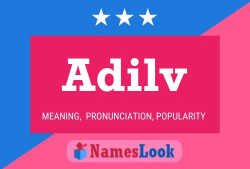 Adilv Name Poster