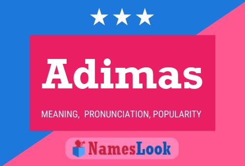 Adimas Name Poster