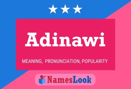 Adinawi Name Poster