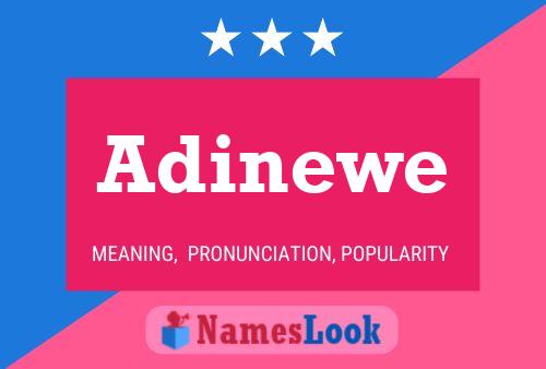 Adinewe Name Poster