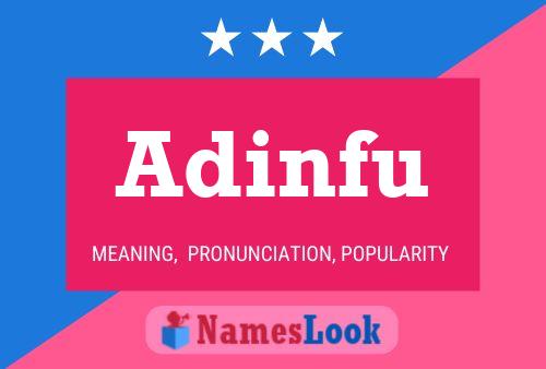 Adinfu Name Poster