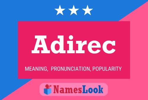 Adirec Name Poster