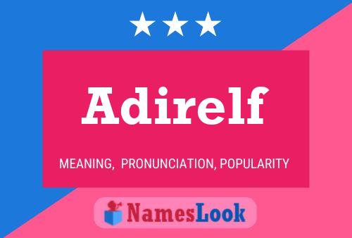 Adirelf Name Poster