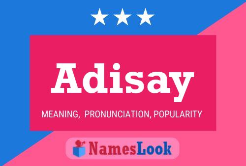 Adisay Name Poster