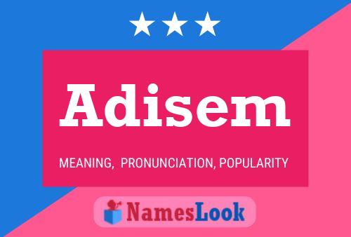 Adisem Name Poster