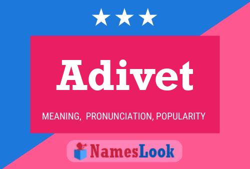 Adivet Name Poster