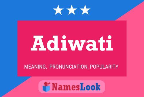 Adiwati Name Poster